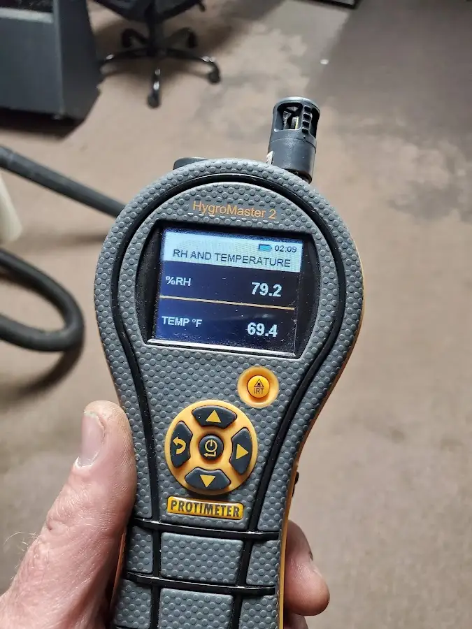 Moisture meter humidity assessment for Fire & Smoke Damage Restoration in Junction City
